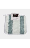 Home Beautiful                         250 GSM Green Microfiber Face Towel