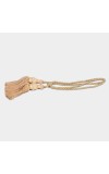 Home Beautiful                         Beige Polyester Tieback Rope