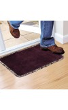 Home Beautiful                         Purple Polyester Door Mat