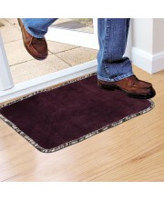 Home Beautiful                         Purple Polyester Door Mat