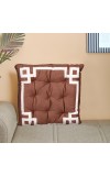 Home Beautiful                         Brown Polyester Cushion