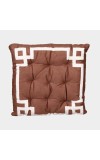 Home Beautiful                         Brown Polyester Cushion