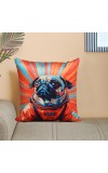 Home Beautiful                         Orange Polyester Cushion