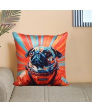 Home Beautiful                         Orange Polyester Cushion