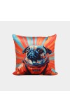 Home Beautiful                         Orange Polyester Cushion
