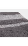 Home Beautiful                         430 GSM Grey Cotton Bath Towel
