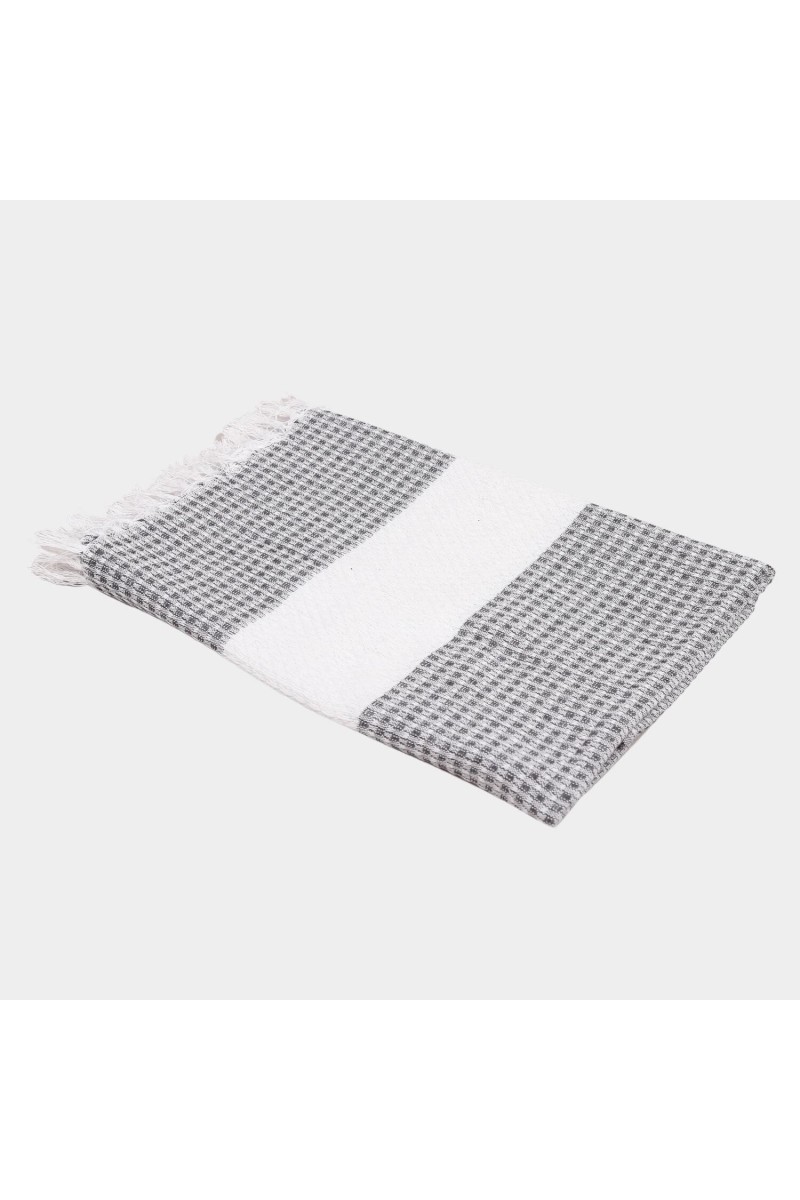 Home Beautiful                         220 GSM Grey Cotton Blend Bath Towel