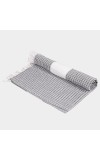 Home Beautiful                         220 GSM Grey Cotton Blend Bath Towel