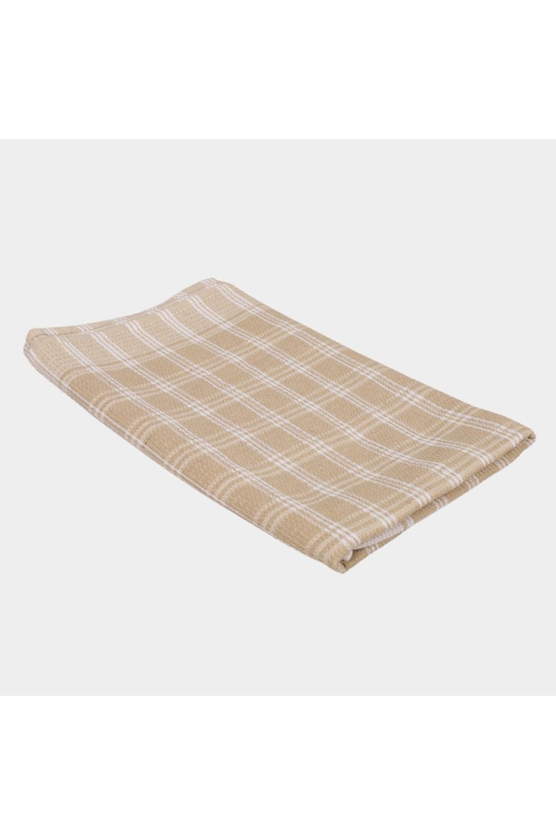 Home Beautiful                         220 GSM Beige Cotton Blend Bath Towel