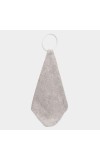 Home Beautiful                         Grey Polyester Washbasin Towel
