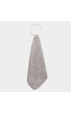 Home Beautiful                         Grey Polyester Washbasin Towel