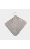 Home Beautiful                         Grey Polyester Washbasin Towel