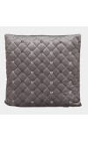 Home Beautiful Dark Grey Velvet Cushion Cover Home Beautiful Dark Grey Velvet Cushion Cover