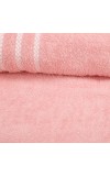 Home Beautiful                         250 GSM Pink Cotton Bath Towel