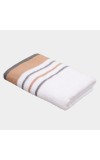 Home Beautiful                         400 GSM White Cotton Bath Towel