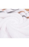 Home Beautiful                         400 GSM White Cotton Bath Towel