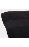 Home Beautiful                         250 GSM Black Cotton Bath Towel
