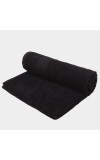 Home Beautiful                         250 GSM Black Cotton Bath Towel