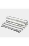 Home Beautiful                         220 GSM Grey Microfiber Bath Towel