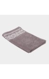 Home Beautiful                         400 GSM Grey Cotton Hand Towel