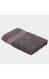 Home Beautiful 370 GSM Dark Grey Cotton Bath Towel Home Beautiful 370 GSM Dark Grey Cotton Bath Towel