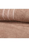 Home Beautiful                         420 GSM Brown Cotton Bath Towel