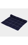 Home Beautiful                         330 GSM Navy Blue Cotton Hand Towel
