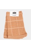 Home Beautiful                         330 GSM Beige Cotton Hand Towel