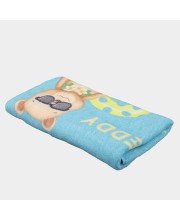 Home Beautiful                         Blue Microfibre Baby Towel