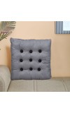 Home Beautiful                         Dark Grey Polyester Cushion