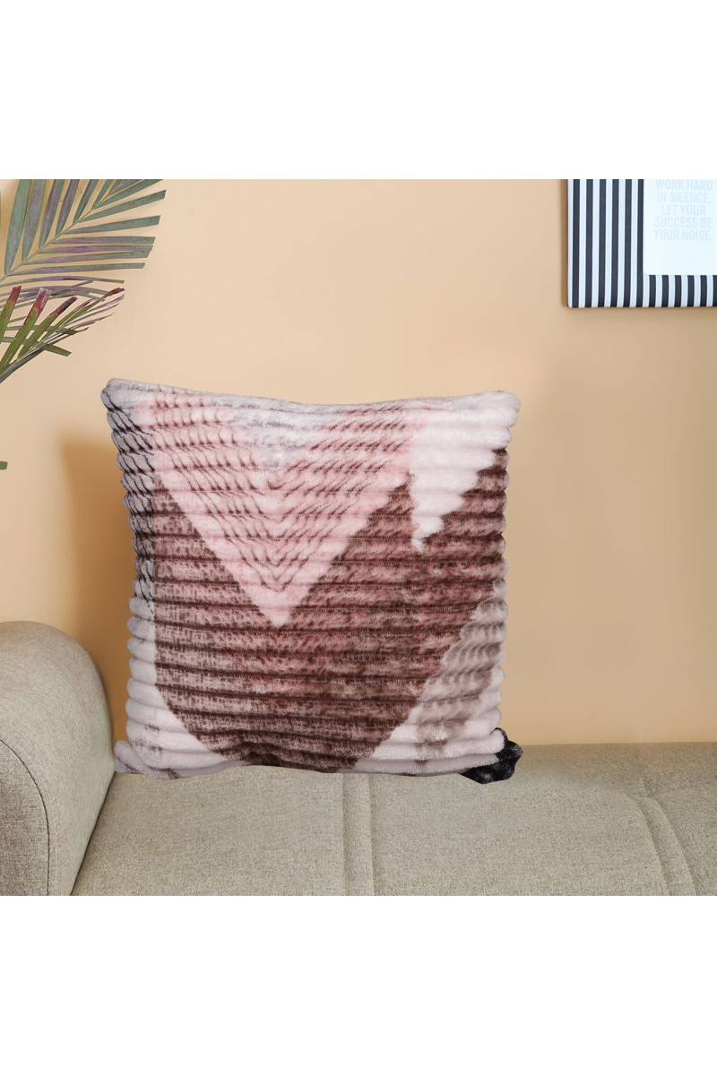 Home Beautiful                         Beige Polyester Cushion