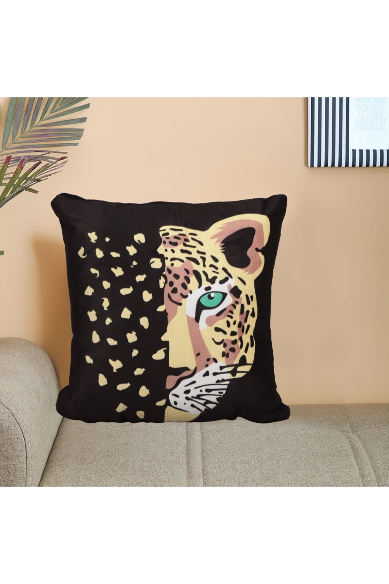 Home Beautiful                         Black Polyester Cushion