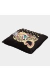 Home Beautiful                         Black Polyester Cushion