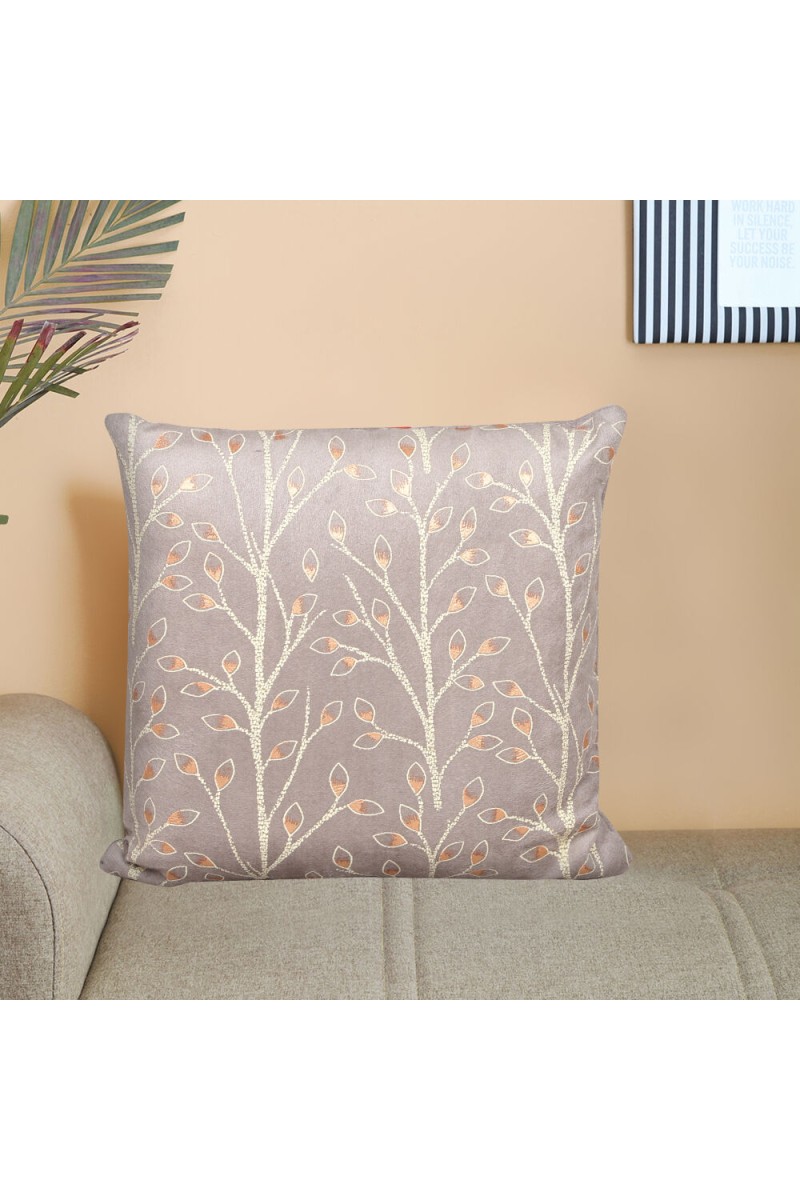 Home Beautiful                         Ivory Polyester Cushion