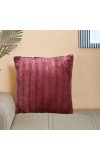 Home Beautiful                         Wine Polyester Cushion