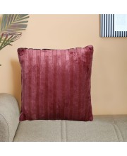Home Beautiful                         Wine Polyester Cushion