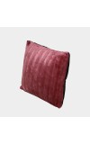 Home Beautiful                         Wine Polyester Cushion
