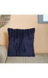 Home Beautiful                         Navy Blue Polyester Cushion