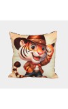 Home Beautiful                         Multicolour Polyester Cushion