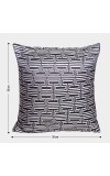 Home Beautiful                         Navy Blue Polyester Cushion