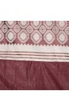 Home Beautiful 7 ft. Wine Polyester Curtain Home Beautiful 7 ft. Wine Polyester Curtain