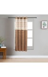Home Beautiful 5 ft. Black Polyester Curtain Home Beautiful 5 ft. Black Polyester Curtain