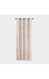Home Beautiful                         5 ft. off White Polyester Curtain