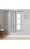 Home Beautiful                         5 ft. Light Blue Polyester Curtain