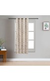 Home Beautiful 5 ft. Light Grey Polyester Curtain Home Beautiful 5 ft. Light Grey Polyester Curtain