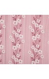Home Beautiful                         5 ft. Pink Polyester Curtain
