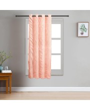 Home Beautiful                         5 ft. Rust Polyester Curtain