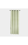 Home Beautiful                         5 ft. Light Green Polyester Curtain