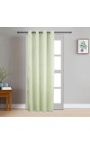 Home Beautiful 7 ft. Light Green Polyester Curtain Home Beautiful 7 ft. Light Green Polyester Curtain
