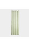 Home Beautiful 7 ft. Light Green Polyester Curtain Home Beautiful 7 ft. Light Green Polyester Curtain